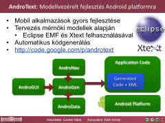 AndroText: Modellvezérelt fejlesztés Android platformra